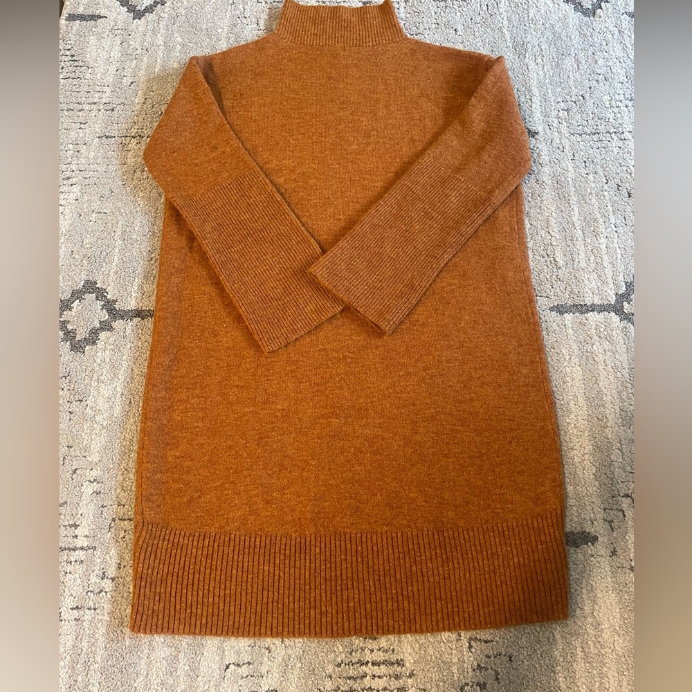 Mock Neck Sweater Dress